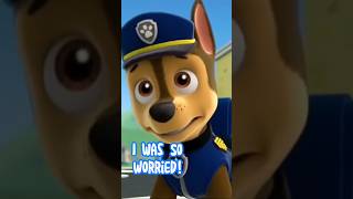 Best scenes of Chase worried about Skye 🥰💙 #shorts #pawpatrol #chase