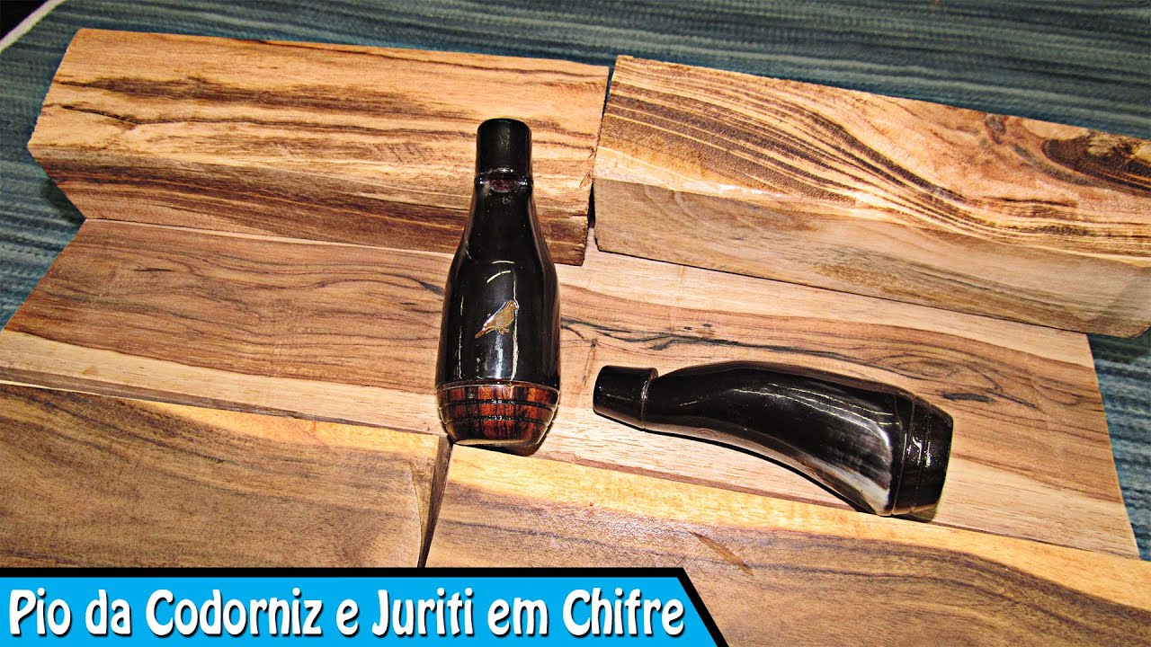 PIO DA CODORNIZ E JURITI EM CHIFRE - COMO EU FAÇO