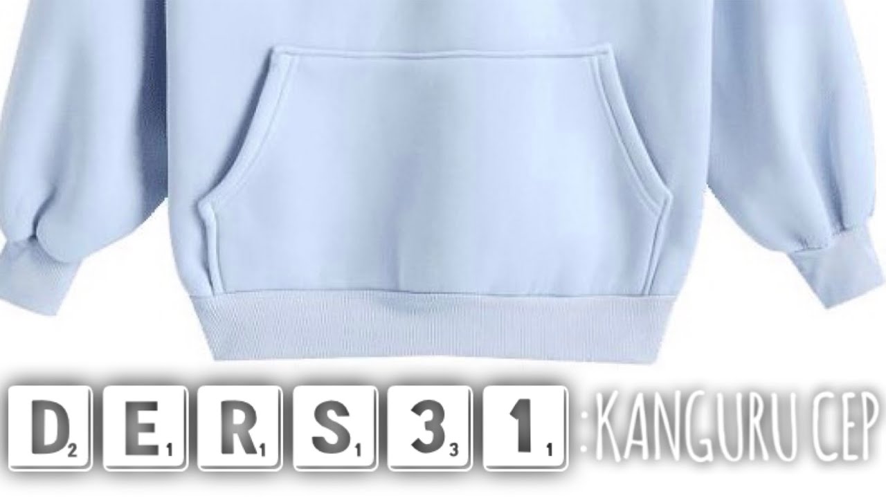 Kanguru Cep Nasıl Yapılır? | Adım Adım Dikiş Dersleri 31