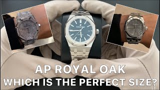 Which is the perfect size Royal Oak? 37, 38, 39 or 41mm? (4K)