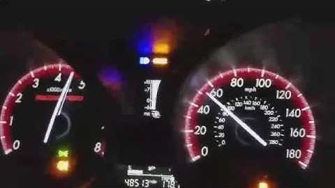 Mazdaspeed3 BNR S4 acceleration 0-160mph