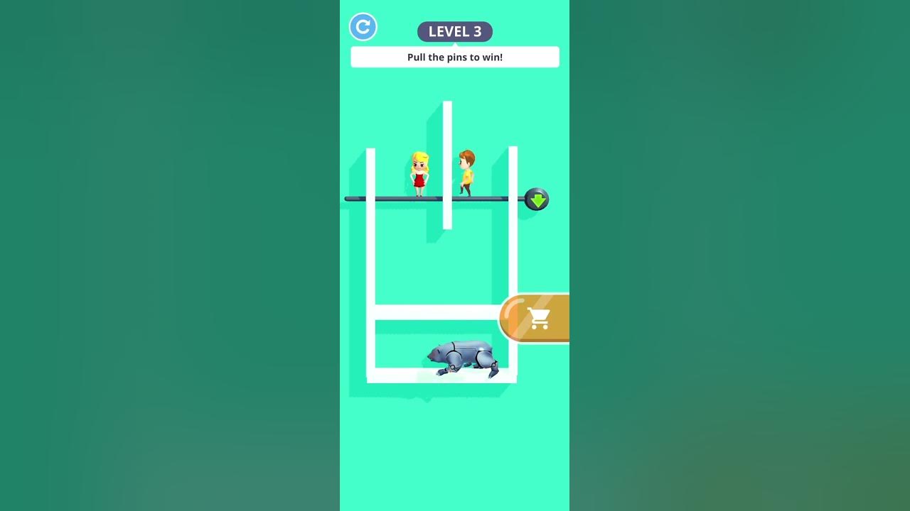 Pin Pull Game Pull the Pin Pin Pull Level 3 gamerzreina YouTube