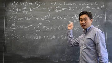 Frobenius Method Example 2