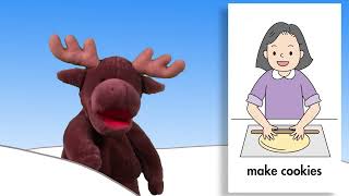 2  Learn Christmas  Verbs   Talking Flashcards