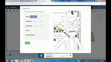 Import an Image into Easel using Image Trace