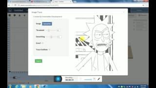 Import an Image into Easel using Image Trace