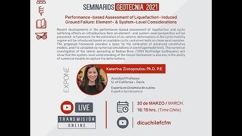 Seminario Katerina Ziotopoulou, Ph.D. P.E.