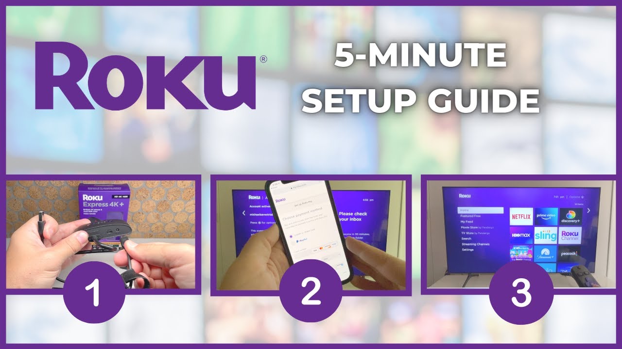 How To Set Up The Roku Express 4K In 5 Minutes Roku Setup And