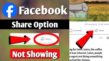 Facebook Share Button Not Showing Up | Share Button On Facebook Not Working