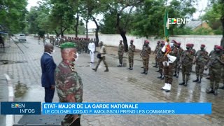 État-Major de la garde nationale : Le Colonel CODJO F. AMOUSSOU prend les commandes