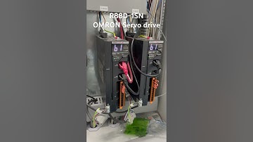 R88D-1SN OMRON SEEVO DRIVE | #omron #servo #plc_programming #plc #servodrive #shorts #trending