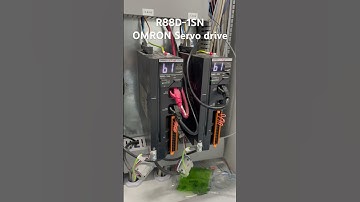 R88D-1SN OMRON SEEVO DRIVE | #omron #servo #plc_programming #plc #servodrive #shorts #trending