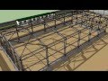 SketchUp Steel Warehouse From The Ground Up
