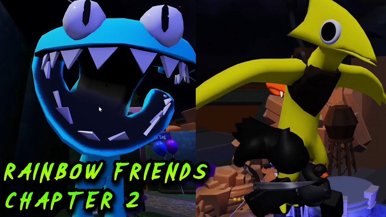 Roblox Rainbow Friends CHAPTER 2 NEW FRIENDS! 
