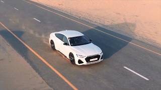 New Audi RS7 2020 in Cinematic Detail // Dubai Desert