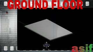 How to create Ground floor in e3d!!