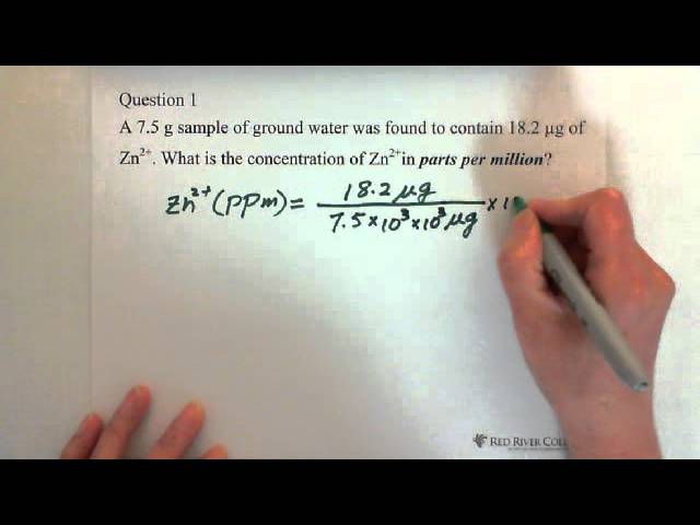 how to calculate ppm of a gas how to calculate ppm of a gas