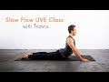 LIVE 45min. “Slow Flow Yoga” with Travis Eliot