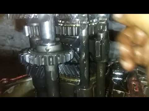 Tata winger gear box Disembling