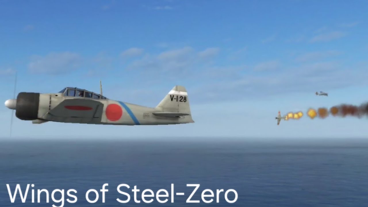 Wings of Steel - Mitsubishi A6M Zero gameplay - YouTube