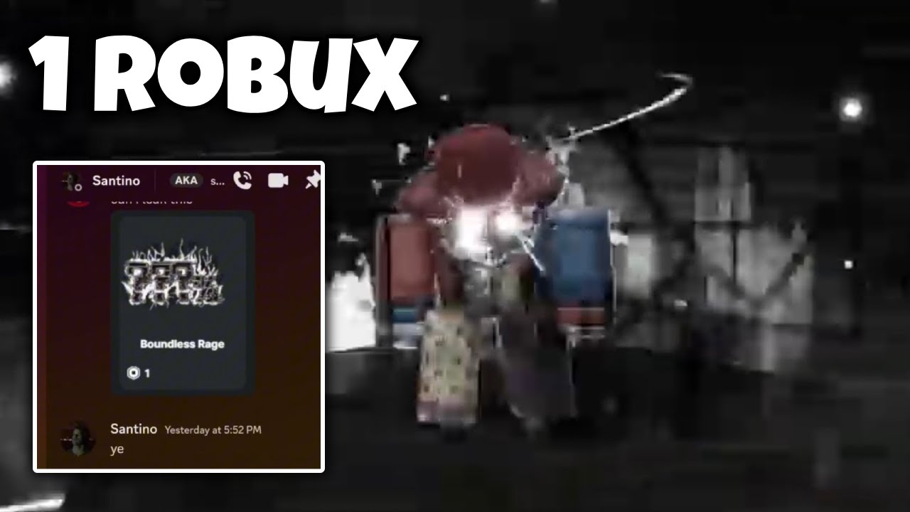 Boundless Rage New Boundless Rage Leak In The Strongest Battlegrounds (1 Robux ...