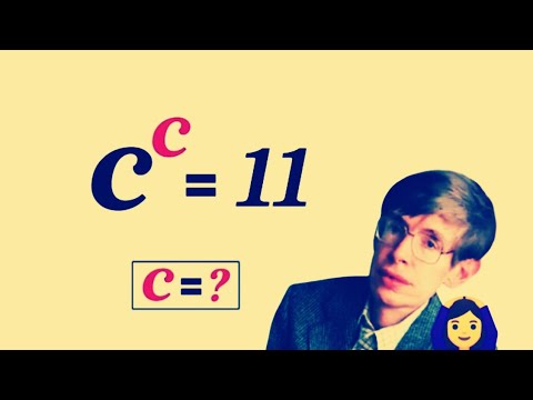 حل المعادلة بالدالة لامبرت Lambert W Function الرياضيات الوجه المشرق 