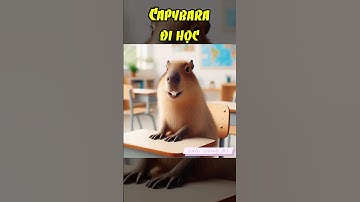 Capybara đi học #cuoicungai #reviewphim #capybara #memehaihuoc