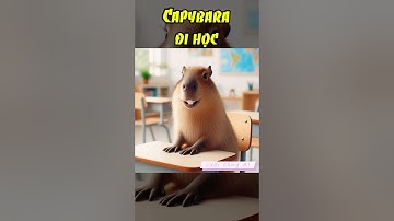 Capybara đi học #cuoicungai #reviewphim #capybara #memehaihuoc