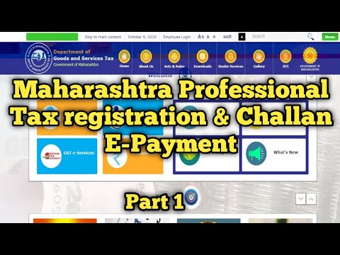 ? Professional Tax Registration Maharashtra | professional tax payment online