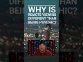 Why is remote viewing different from being PSYCHIC?