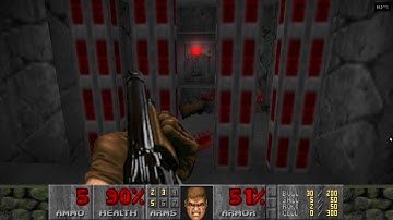 Doom 2 gameplay (PC. Doomsday Engine)