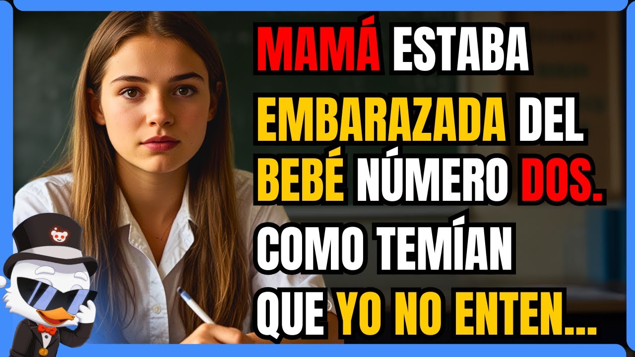 MAMÁ ESTABA EMBARAZADA DEL BEBÉ NÚMERO DOS. COMO TEMÍAN QUE YO NO ENTENDIERA, DIRECTAMENTE ME...