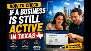 How to check if a business is still active in Texas