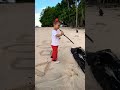 Drawing on Beach| Cute baby beach play Mp3 Song