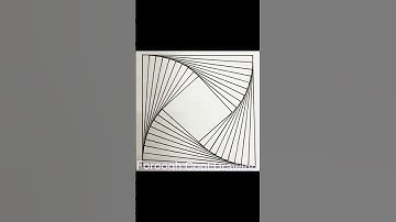 How to draw geometric pattern✍🏻 #shorts #shortvideo #geometricalpattern #geometricdesign#3ddrawing