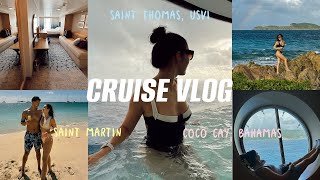 🛳️ CRUISE VLOG! 7-Day Royal Caribbean Cruise | Wonder Of The Seas | St. Thomas, St. Martin, Bahamas