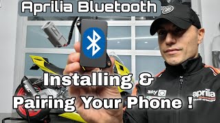 Aprilia Bluetooth: Installing, Connecting RS660 Tuono660 screenshot 5