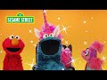 Elmo &amp; Abby&#39;s Monster Makeover: Unicorn Cookie Monster | Sesame Street