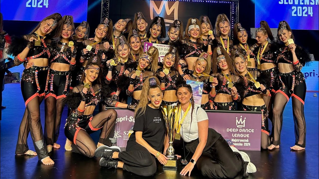 DISCO DANCE FORMATION JUNIORS- FEMME - 🥇SLOVAK CHAMPIONS 2024- ASSOS NELUX BRATISLAVA