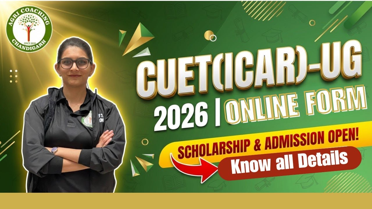 CUET (ICAR)- UG 2026 | Online Form | Full Detail