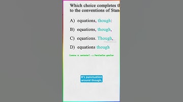 The secret to answering SAT grammar questions quickly