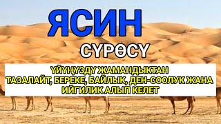 видео: ЯСИН СҮРӨСҮ ҮЙҮҢҮЗДҮ ЖИН ЖАНА ШАЙТАНДАН ТАЗАЛАЙТ. ҮЙ-БҮЛӨҢҮЗГӨ ТЫНЧТЫК, БЕРЕКЕ ЖАНА ООМАТ АЛЫП КЕЛЕТ картинка: ЯСИН СҮРӨСҮ ҮЙҮҢҮЗДҮ ЖИН ЖАНА ШАЙТАНДАН ТАЗАЛАЙТ. ҮЙ-БҮЛӨҢҮЗГӨ ТЫНЧТЫК, БЕРЕКЕ ЖАНА ООМАТ АЛЫП КЕЛЕТ