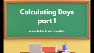 Calculating Days (part 1) Wealth