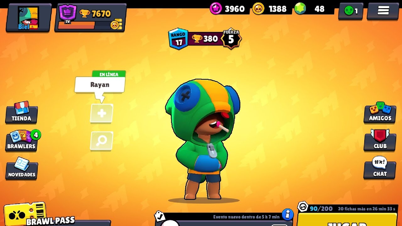 Leon из Brawl Stars