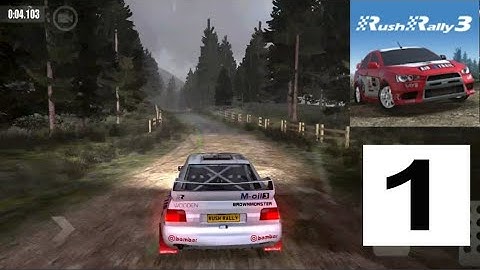 Rush Rally 3 Android gameplay Games plays walkthrough HD iOS part 1