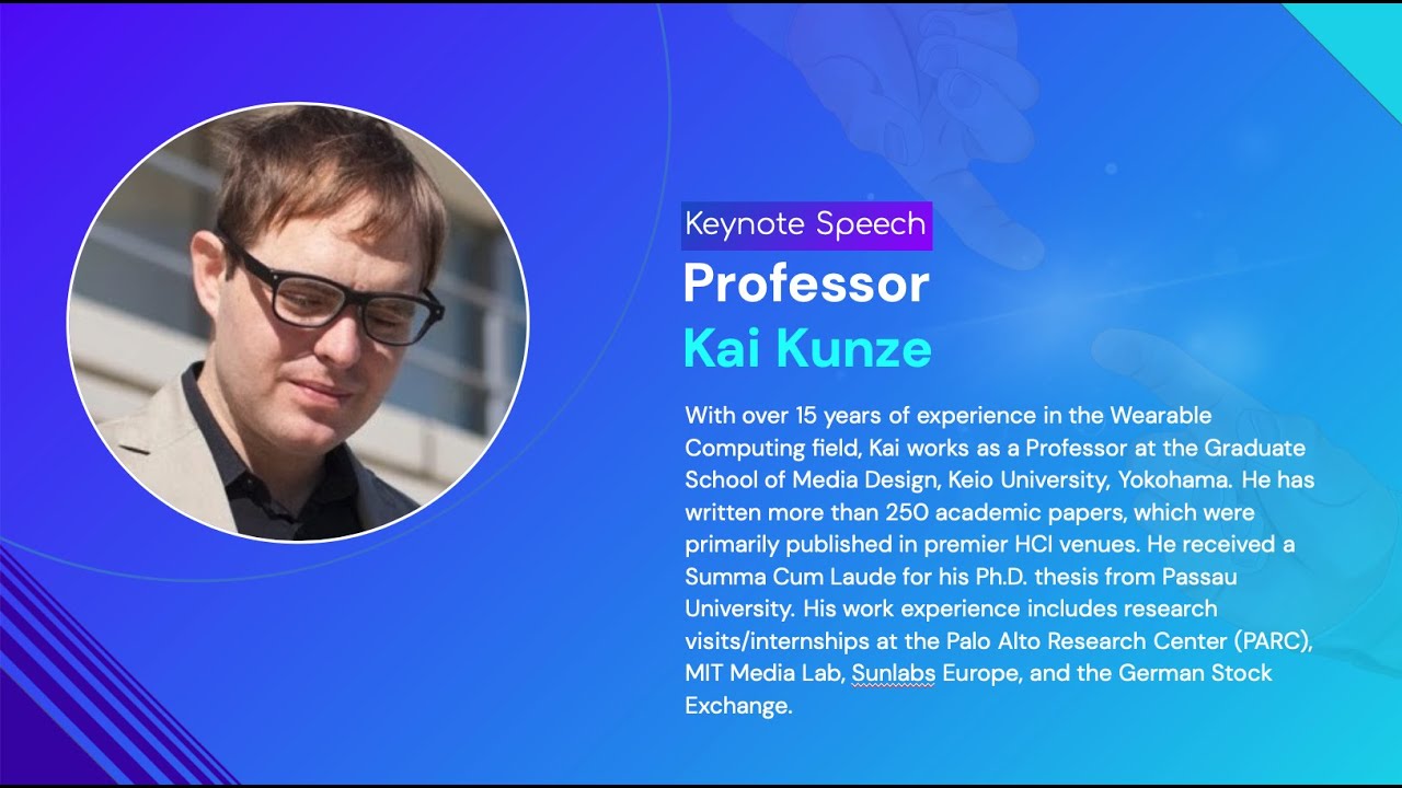 Augmenting Humans: Towards more Creative Ways to use Sensing - Kai Kunze