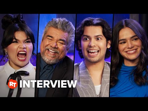 The &lsquo;Blue Beetle&rsquo; Cast on Creating a New City, Breaking Down the Scarab Scene, & More