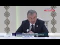 Шавкат Мирзиёев выступил на Консультативной встрече глав государств ЦА