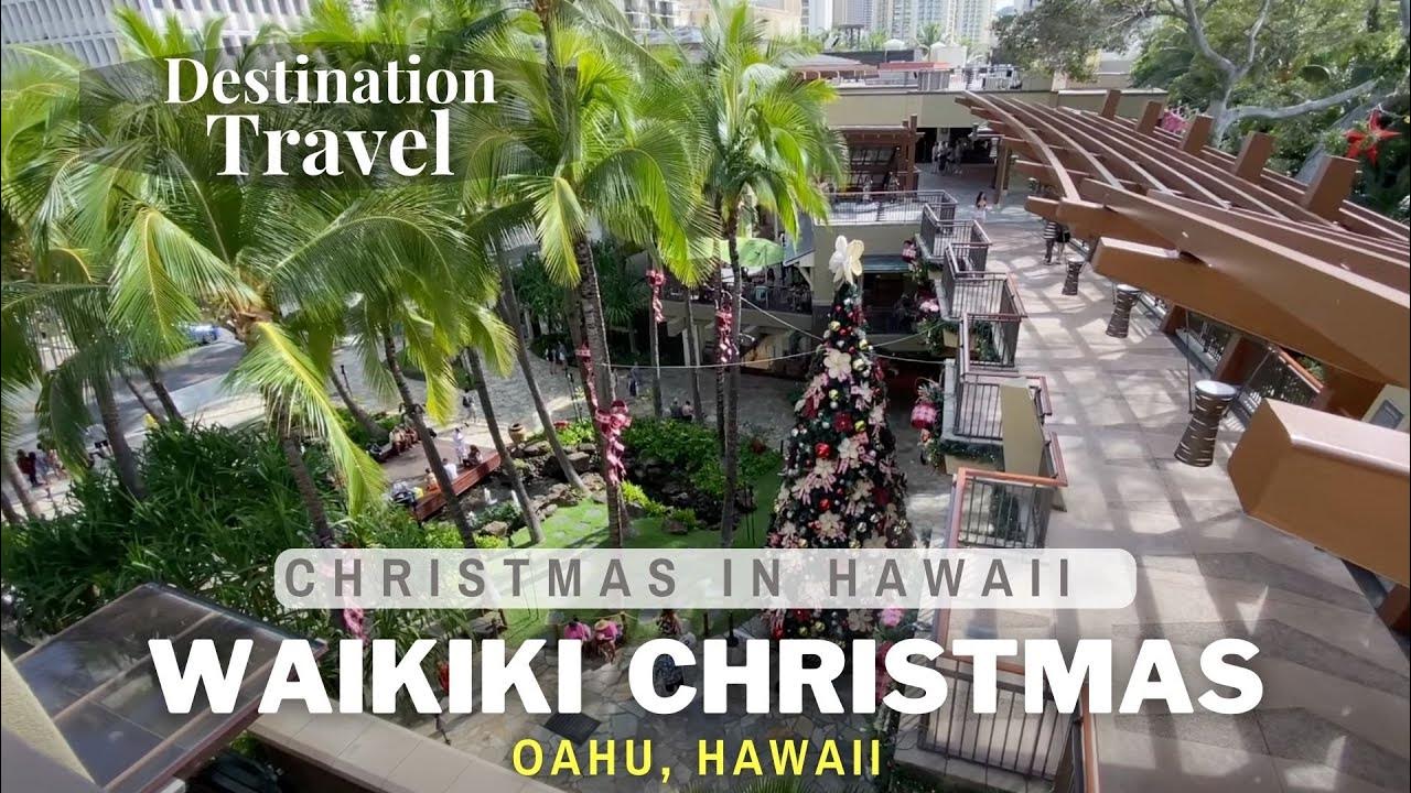 CHRISTMAS in Waikiki A day in Waikiki Oahu, Hawaii YouTube