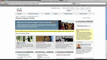 Cisco Service Support Community - Support Articles